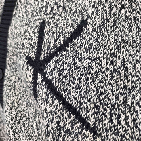 カールヘルム Karl Helmut 刺繍ニットカーディガン レディース