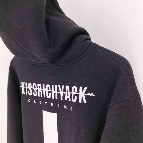 ケリークロージング KRY CLOTHING DARKNESS アーム プリント 丸カン ジップアップ パーカー ユニセックス レディース