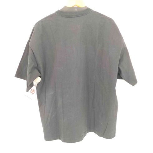 GIDEAL dinosaur & college scrub print t shirt メンズ 03
