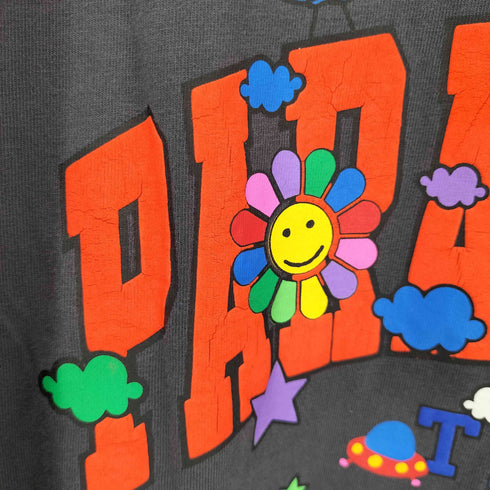 パラグラフ PARAGRAPH SMILE HAPPY T Shirt メンズ