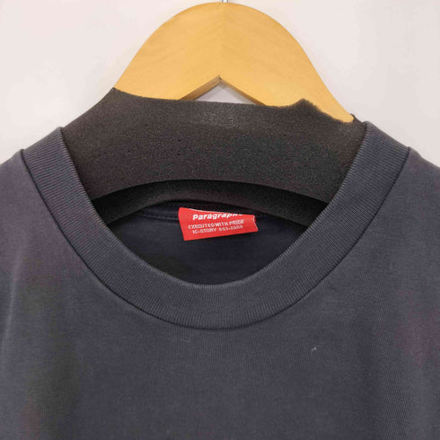 パラグラフ PARAGRAPH フレイムバックロゴ 半袖Tシャツ メンズ