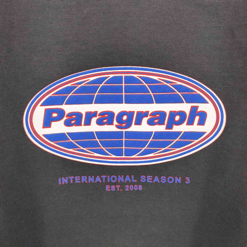 パラグラフ PARAGRAPH フレイムバックロゴ 半袖Tシャツ メンズ