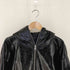 ノーアイディー NO ID. シンセティックレザーフーデッドBLZ メンズ ONE SIZE