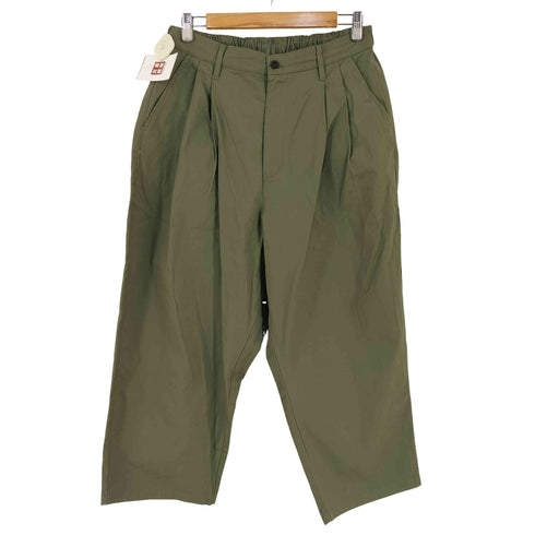 ビームス BEAMS 2タック ルーズ テーパード パンツ メンズ L