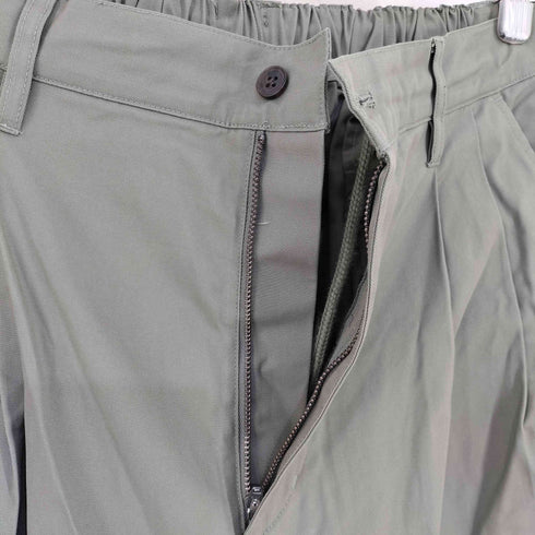 ビームス BEAMS 2タック ルーズ テーパード パンツ メンズ L