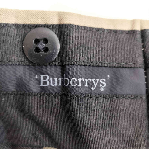 バーバリーズ BURBERRYS 2タック ストライプ ワイドスラックス メンズ
