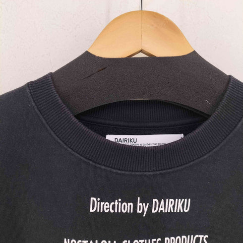 ダイリク DAIRIKU END ROLL WASHED SWEATER メンズ M