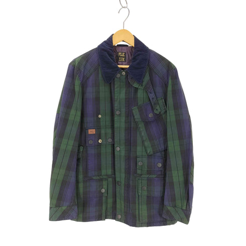 ポールスミス Paul Smith PSJC 337K 裏地チェック チェック柄 襟コーデュロイ ハンティングジャケット メンズ JPN:M