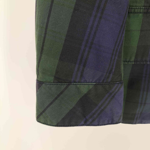 ポールスミス Paul Smith PSJC 337K 裏地チェック チェック柄 襟コーデュロイ ハンティングジャケット メンズ JPN:M