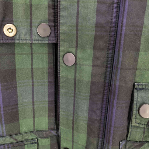 ポールスミス Paul Smith PSJC 337K 裏地チェック チェック柄 襟コーデュロイ ハンティングジャケット メンズ JPN:M