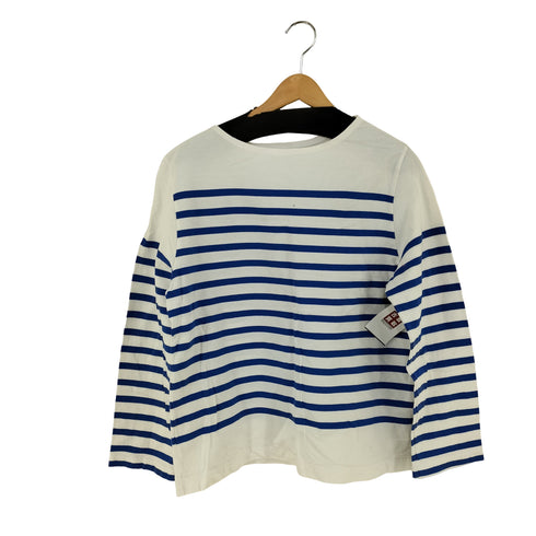 ビームスボーイ BEAMS BOY ナバルボーダー ビッグ ボートネック カットソー レディース