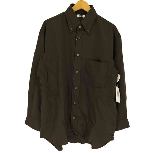 ユニクロユー UNIQLO U 24AW ドレープ シャツ メンズ JPN:M