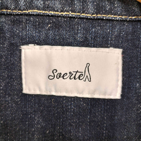ソエルテ soerte denim jacket カットオフデニムジャケット メンズ JPN:3