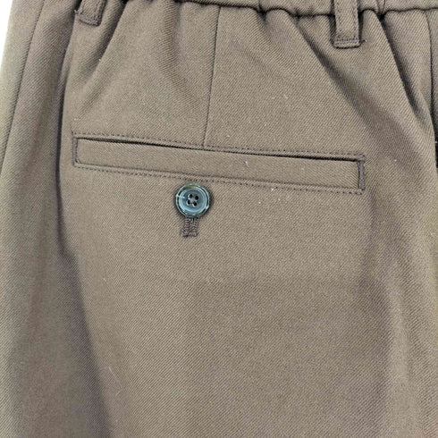 ウィム バイ リドム WYM LIDNM HIGH COUNT PEACH GABA DEEP TUCK PANTS メンズ JPN:M