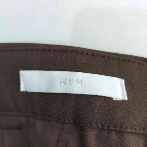 ウィム バイ リドム WYM LIDNM HIGH COUNT PEACH GABA DEEP TUCK PANTS メンズ JPN:M