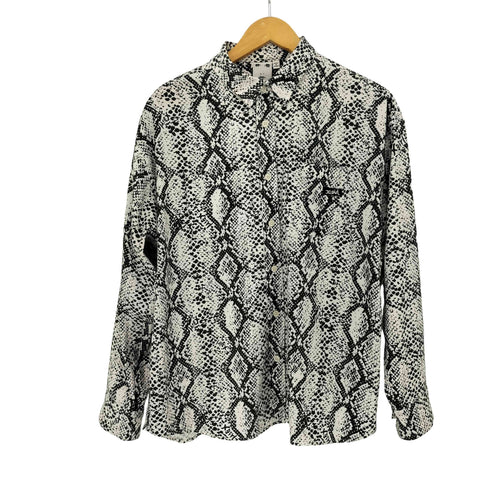 エックスガール X-girl SNAKE PATTERN SHIRT レディース JPN:2