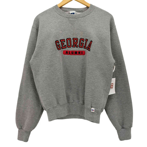 ラッセルアスレチック RUSSELL ATHLETIC 80-90S メキシコ製 カレッジ刺繍 Vガゼット 裏起毛 スウェット トレーナー メンズ import:S