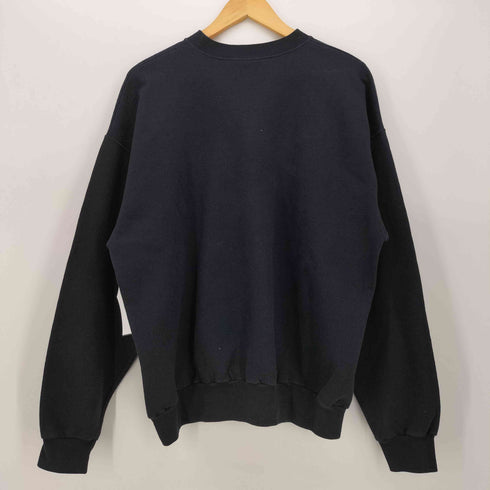 00S Hanes ボディ カレッジロゴ 刺繍 クルーネック スウェット トレーナー メンズ