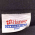 00S Hanes ボディ カレッジロゴ 刺繍 クルーネック スウェット トレーナー メンズ