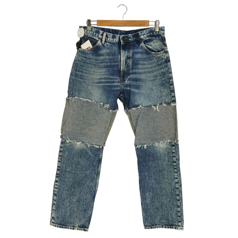メゾンマルジェラ Maison Margiela Spliced Thigh Recycled Jeans 再構築 リサイクル デニムパンツ レディース 42
