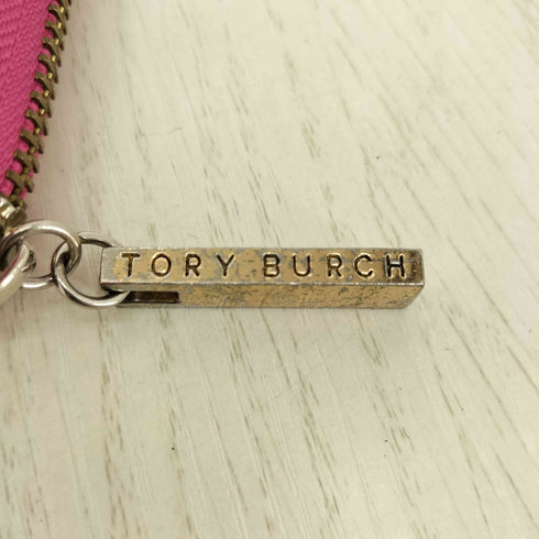 トリーバーチ TORY BURCH エナメル ラウンドジップウォレット レディース