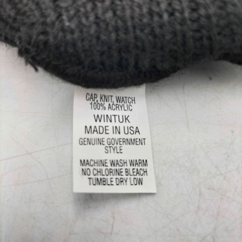 WINTUK USA製 アクリル ワッチ ニット キャップ ビーニー メンズ