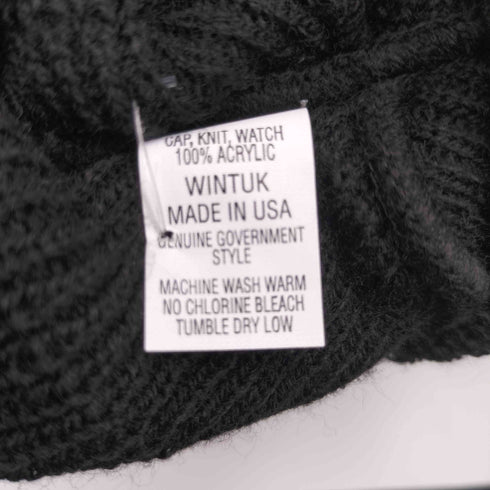 WINTUK USA製 アクリル ワッチ ニット キャップ ビーニー メンズ
