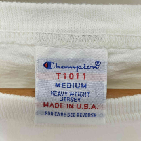 チャンピオン Champion USA製 T1011 カレッジロゴ Tシャツ メンズ import:M