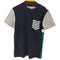 ラコステライブ Lacoste Live ワニロゴ ボーダークルーネック Tシャツ メンズ 3