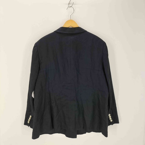 ローレンラルフローレン LAUREN RALPH LAUREN ダブルブレスト リネンテーラードジャケット レディース