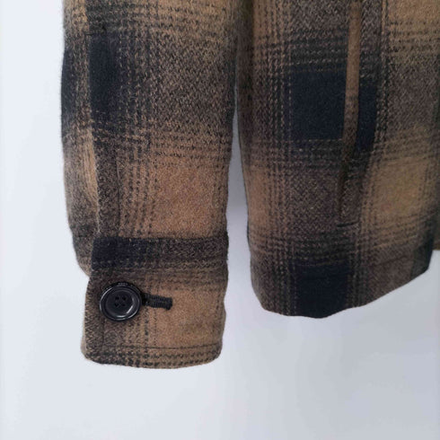 クラクト CLUCT キルティングチェックシャツジャケット メンズ JPN:L