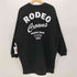 ロデオクラウンズ RODEO CROWNS バックロゴ ルーズ スウェット ワンピース レディース FREE