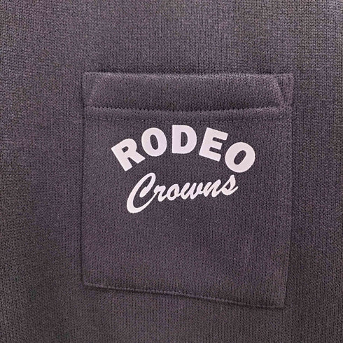 ロデオクラウンズ RODEO CROWNS バックロゴ ルーズ スウェット ワンピース レディース FREE