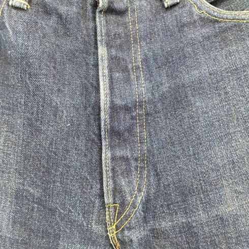リーバイス Levis 日本製 00S 55年復刻 55501-0017 501 ボタンフライデニム BIGE 赤耳 濃紺 メンズ W34/L36