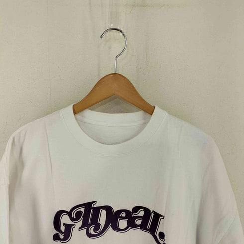 gideal two-sided logo print t shirt メンズ 03