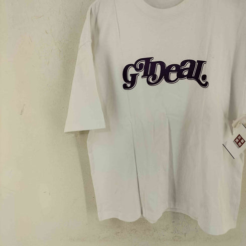 gideal two-sided logo print t shirt メンズ 03