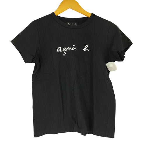 アニエスベー agnes b. S137 TS ロゴTシャツ レディース T2