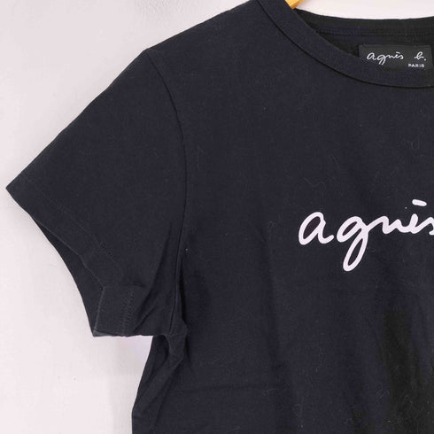 アニエスベー agnes b. S137 TS ロゴTシャツ レディース T2