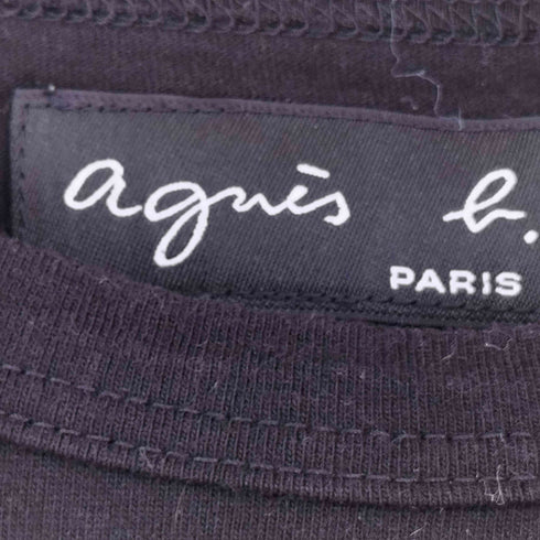 アニエスベー agnes b. S137 TS ロゴTシャツ レディース T2