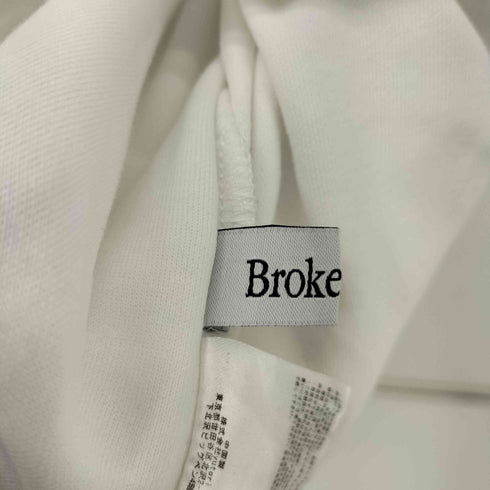 BROKEN BASE オーバーサイズ裾ドローコードT メンズ L