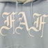 フェイクアズフラワーズ FAKE ASS FLOWERS FAF OE LOGO HOODIE メンズ JPN:2