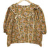 SEZANE 花柄 フリルショートスリーブ シャツブラウス レディース JPN:44