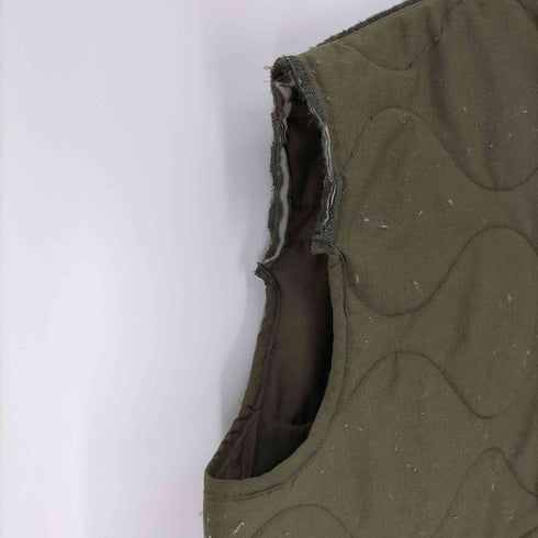ユーエスアーミー U.S. ARMY 90S AIRCREW COLD WEATHER CREEN 483 キルティング ライナー ベスト 1995年製 メンズ MEDIUM REGULAR