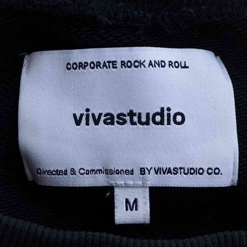 ビバスタジオ vivastudio LOCATION LOGO CREWNECK ロケーションロゴ クルーネック スウェット メンズ JPN:M