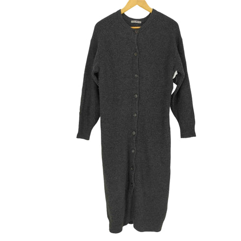 イッセイミヤケホワイトレーベル ISSEY MIYAKE WHITE LABEL ラグランスリーブニットマキシワンピース レディース JPN:2