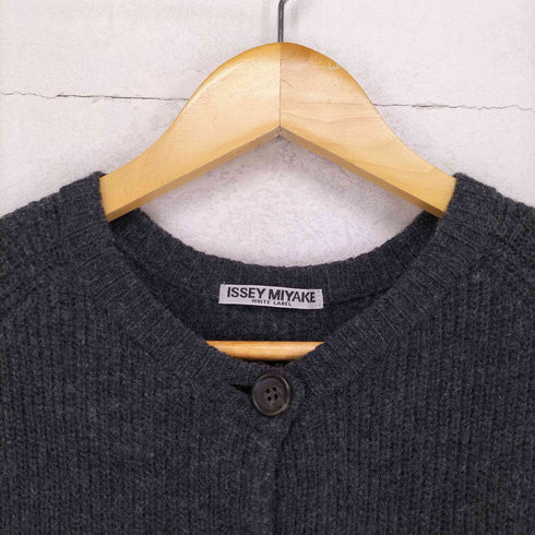 イッセイミヤケホワイトレーベル ISSEY MIYAKE WHITE LABEL ラグランスリーブニットマキシワンピース レディース JPN:2