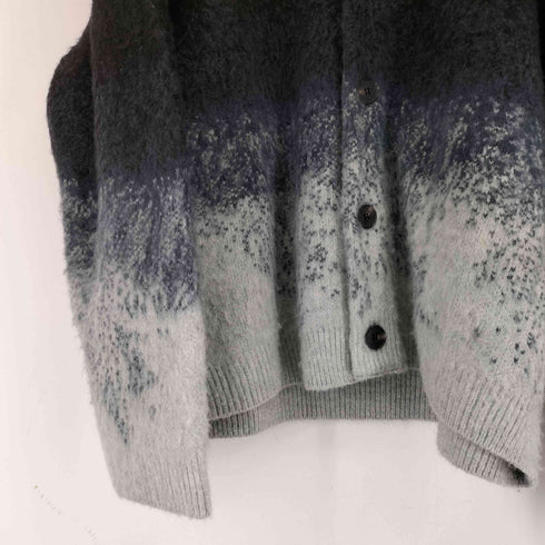 ザラ ZARA 起毛テクスチャグラデーションカーディガン メンズ L
