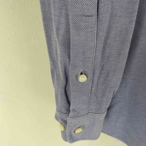 ブルックスブラザーズ BROOKS BROTHERS 鹿の子 ワイドカラー コットンシャツ PERFORMANCE KNIT メンズ JPN:M