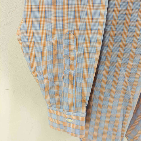 ブルックスブラザーズ BROOKS BROTHERS CLASSIC コットン レギュラーカラーチェックシャツ メンズ 161/2-34