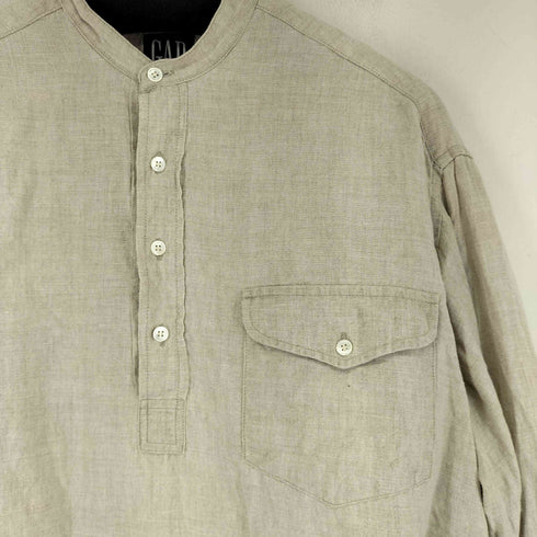 ギャップ Gap 90s OLD リネンプルオーバーシャツ メンズ JPN:M